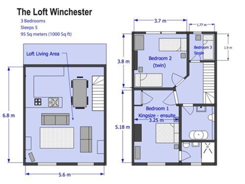 The Loft Винчестер Экстерьер фото
